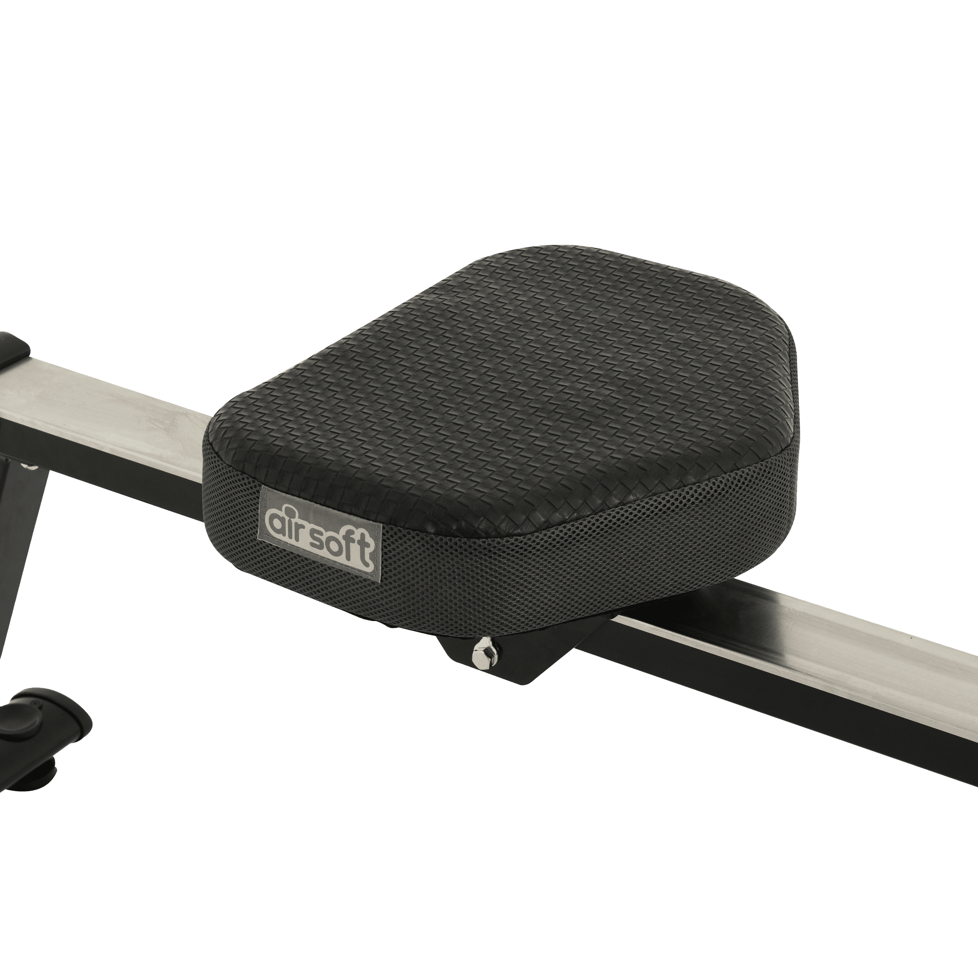 Women’s Health Men’s Health Dual Handle Rower, Airsoft Seat, Bluetooth App, Fan Magnetic Resistance