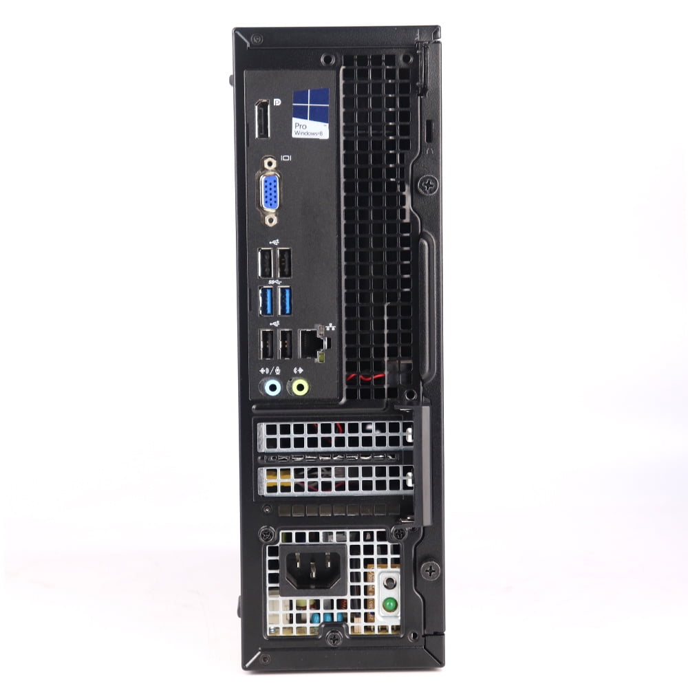 Restored Dell 7020 Desktop Computer Core i3 Processor 8GB Memory 500GB HDD DVD Wi-Fi - Windows 10 PC (Refurbished)