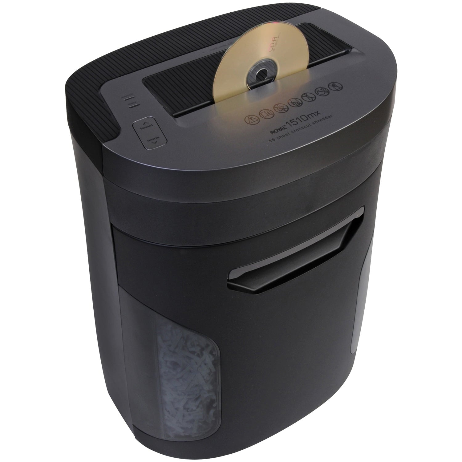 Royal Consumer 16951L 1510MX 15 Sheet Crosscut Paper Shredder