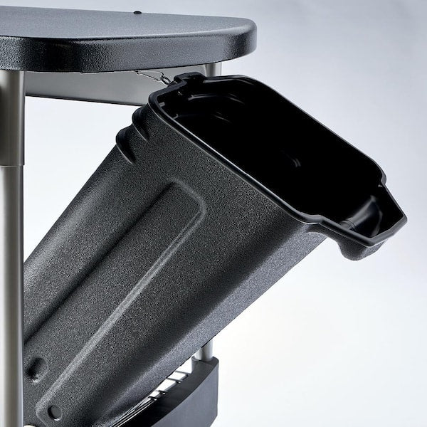 22 in. Performer Premium Charcoal Grill in Black with Built-In Thermometer and Digital Timer