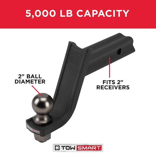 Class 3 Baja Collection Starter Kit with 2 in. Ball and 5/8 in. Standard Pin, 5-1/4 in. Drop x 4 in. Rise 5000 lbs.