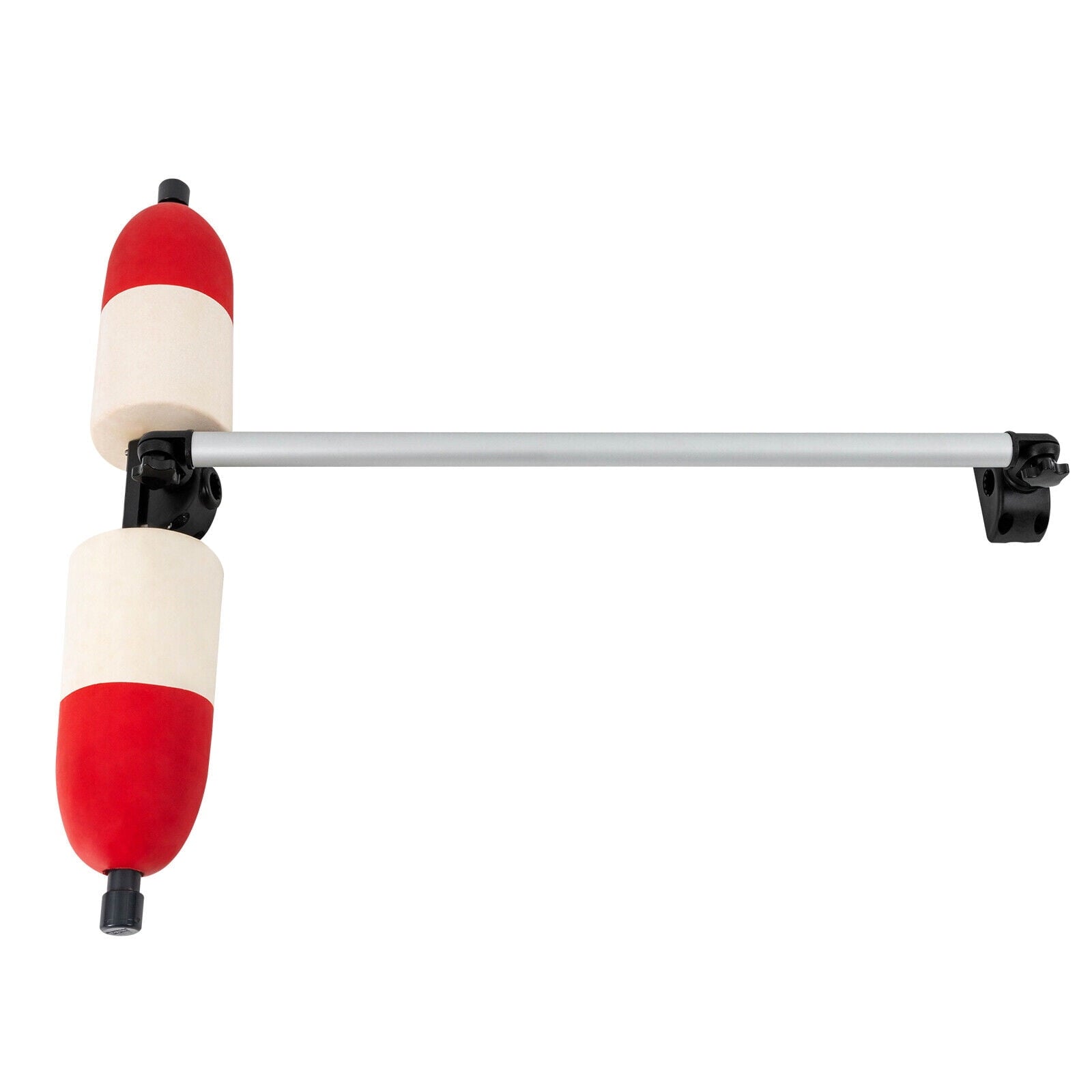 Kayak Canoe PVC＆Aluminum Stabilizer System Outrigger Arms Fishing Sidekick Kit