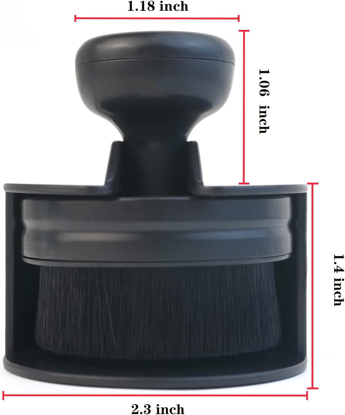 Auto Tire Brush, Seal Design with Cover, High Density Portable Car Brush