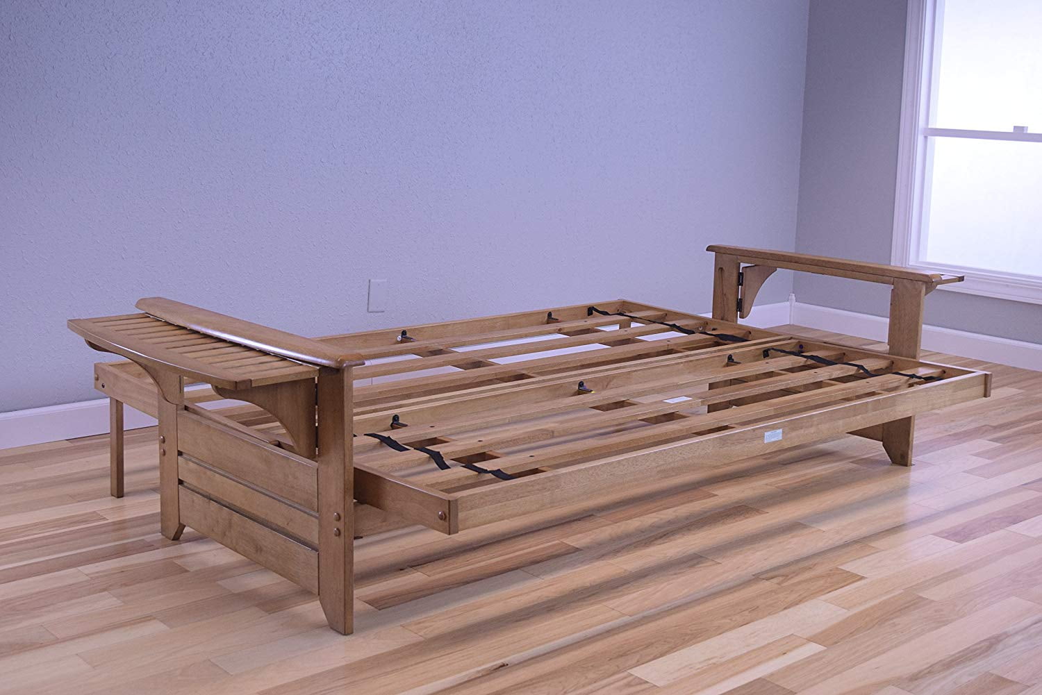 KODIAK Phoenix Frame/Queen/Butternut Finish/Suede Chocolate Mattress