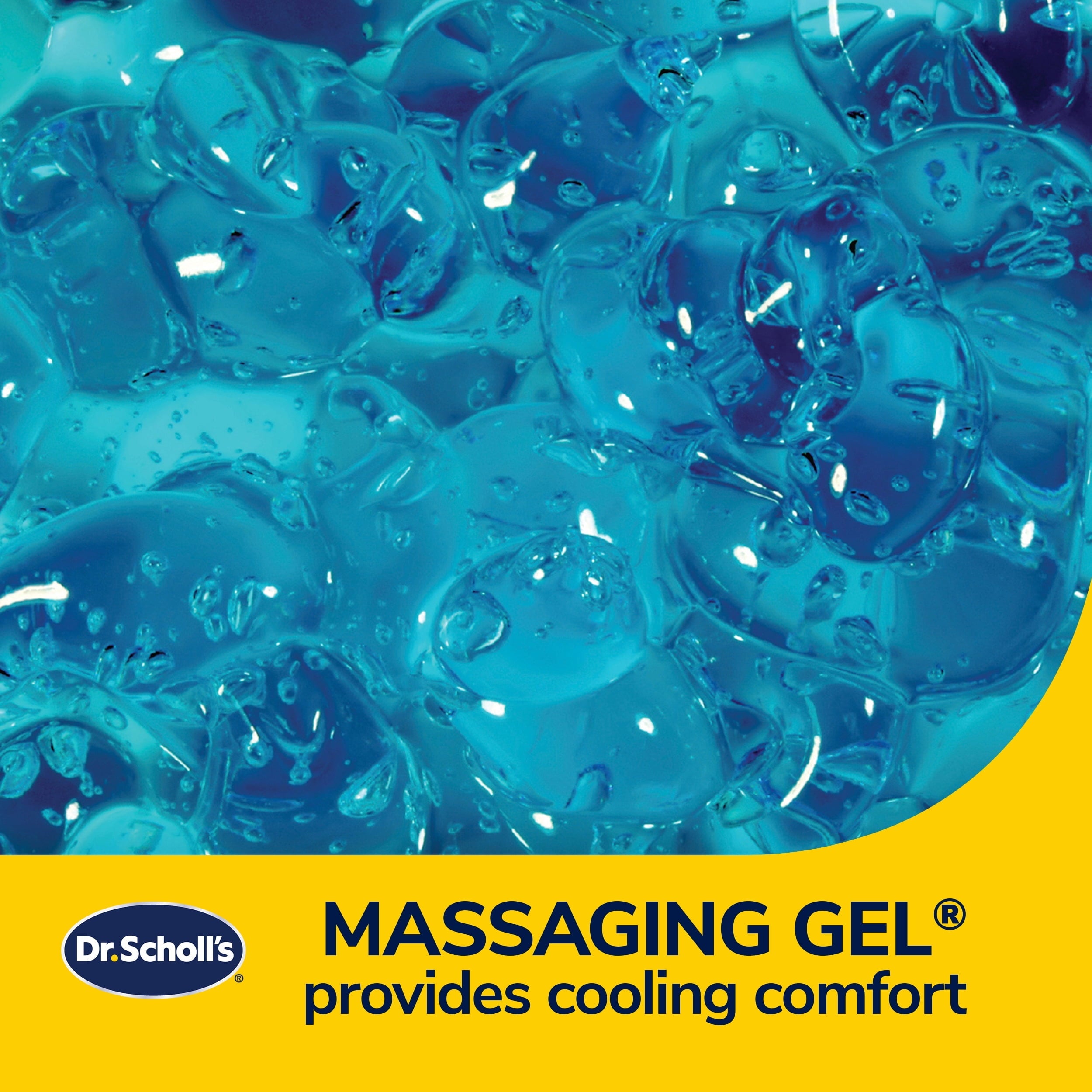 Dr. Scholl’s Black Massaging Gel Lumbar Seat Cushion, 46101WDI, 2.38 lb
