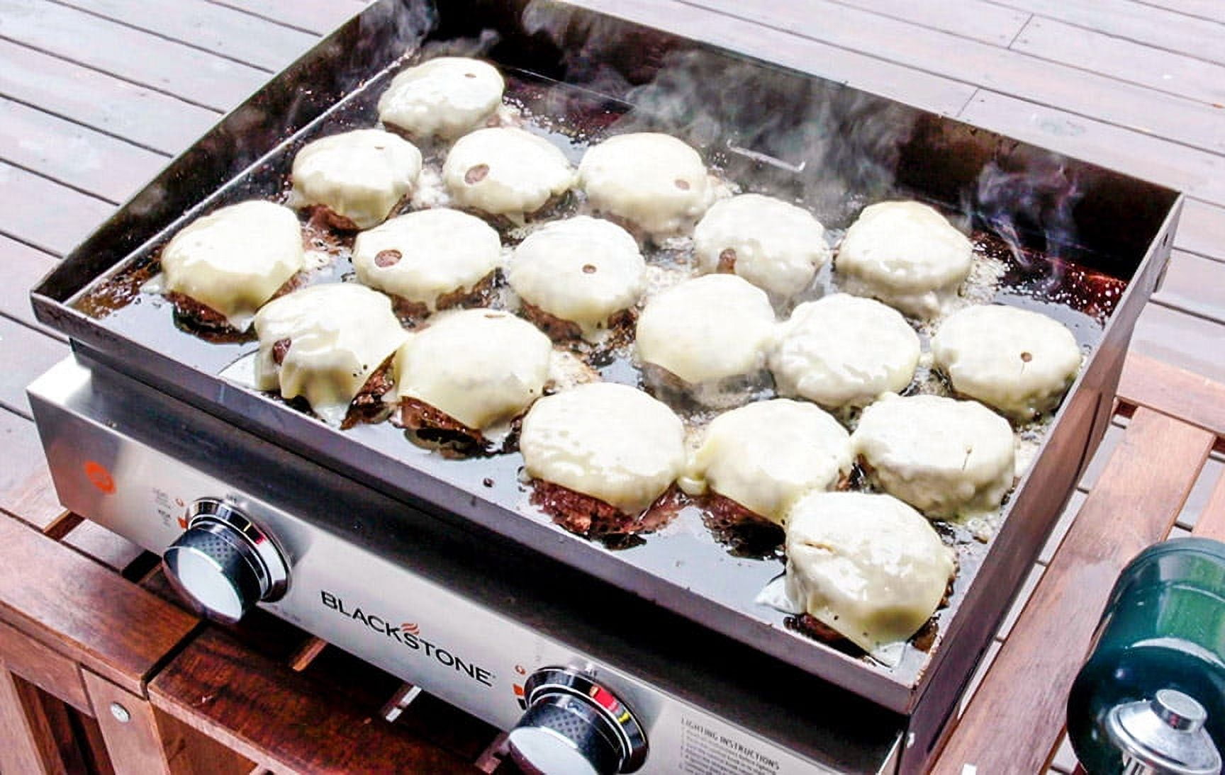 Blackstone 2-Burner 22'' Tabletop Griddle with Stainless Steel Front