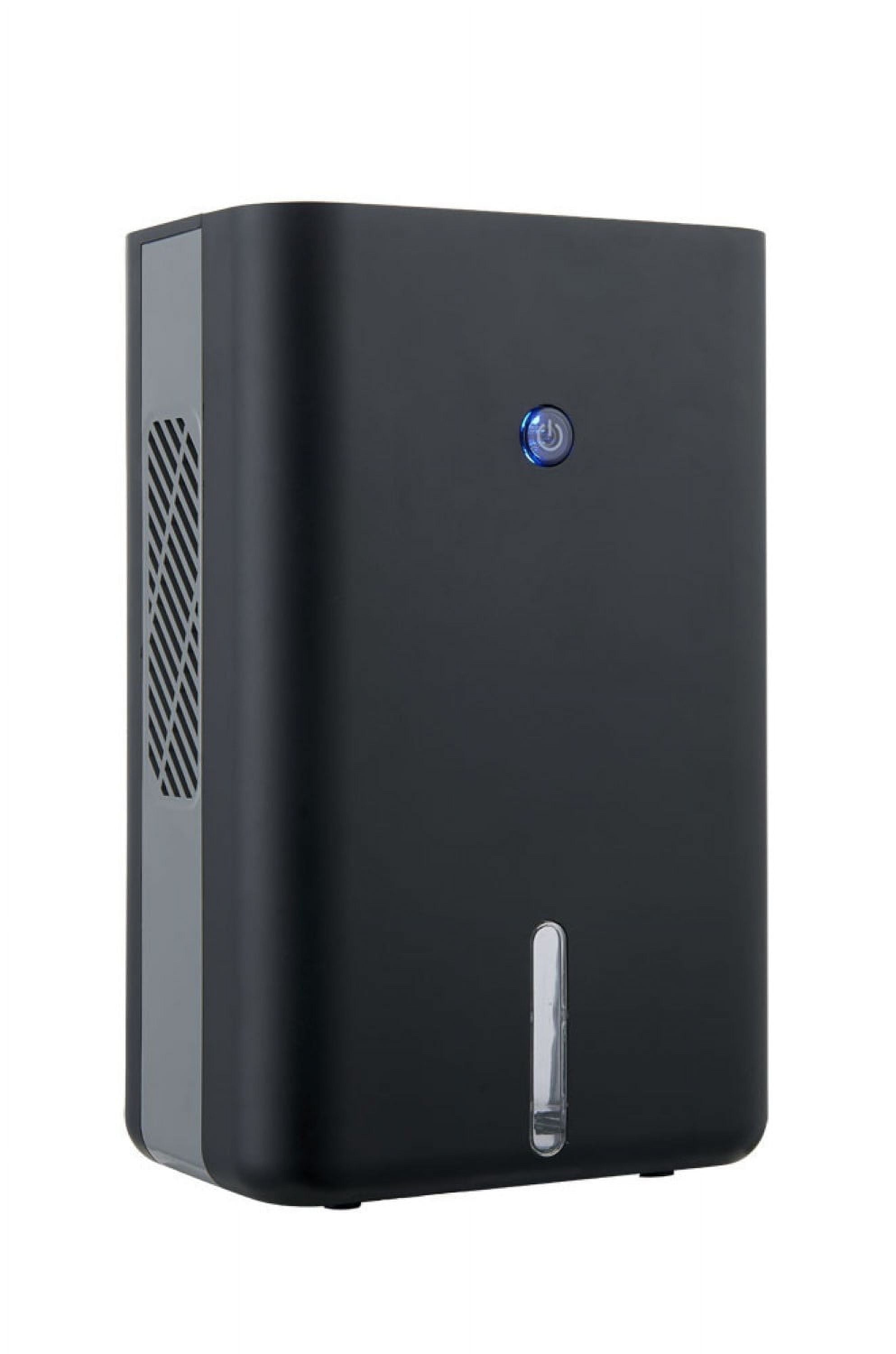 Magic Chef MC4PDH 3.2 Pint Mini Dehumidifier, Small Spaces,  Coverage Area 161.5 Sq ft, Black.  Automatic Shut off