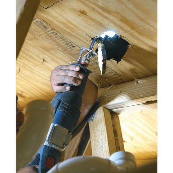 12 Amp Corded 1 in. Variable Speed Compact Reciprocating Saw with All-Purpose Saw Blade and Carrying Case