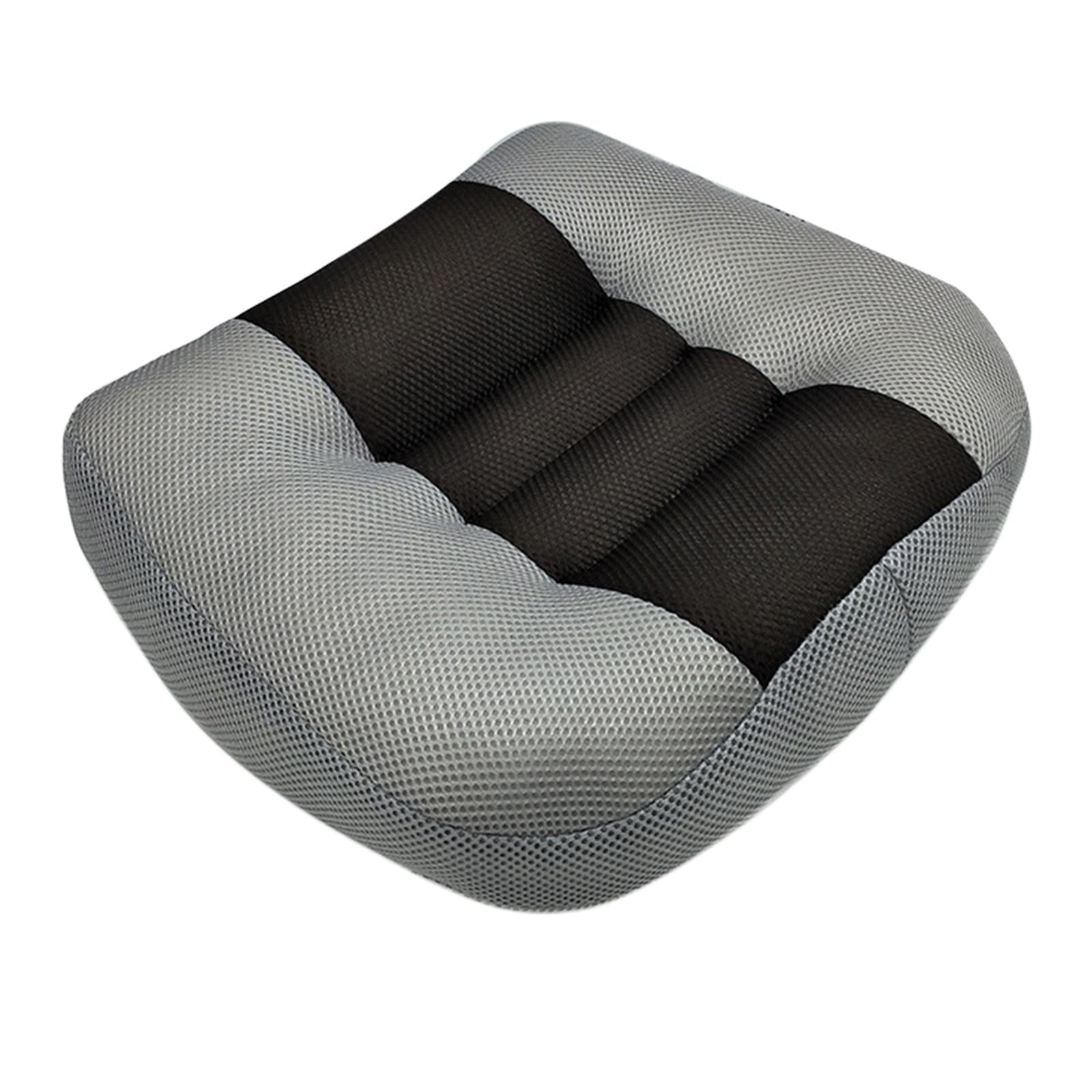 Car Seat Cushion Heightening Height Boost Mat, Car Seat Pad Angle Lift Grey