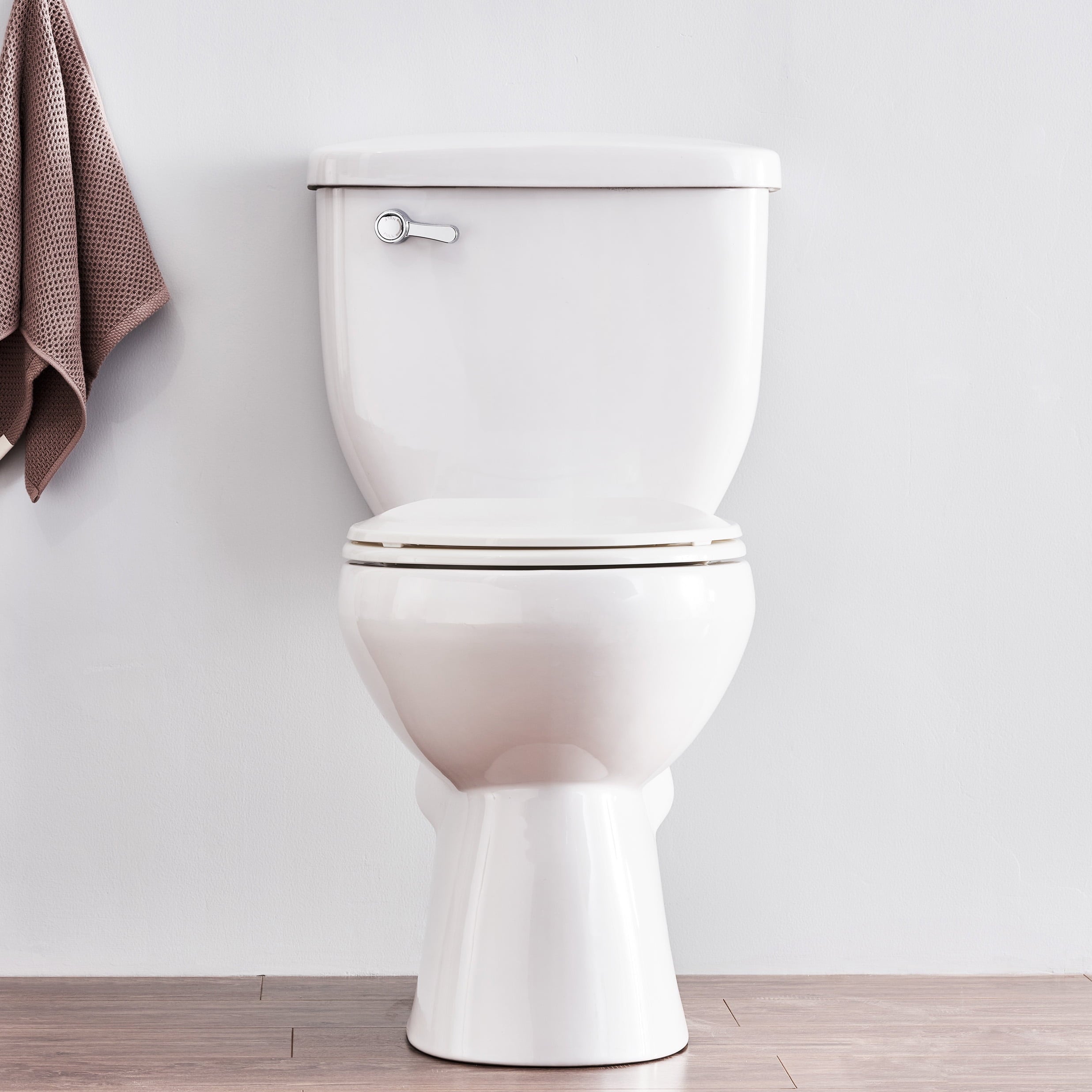 Evekare Night Glow ( Green Glow) Soft Close Round Toilet Seats In White