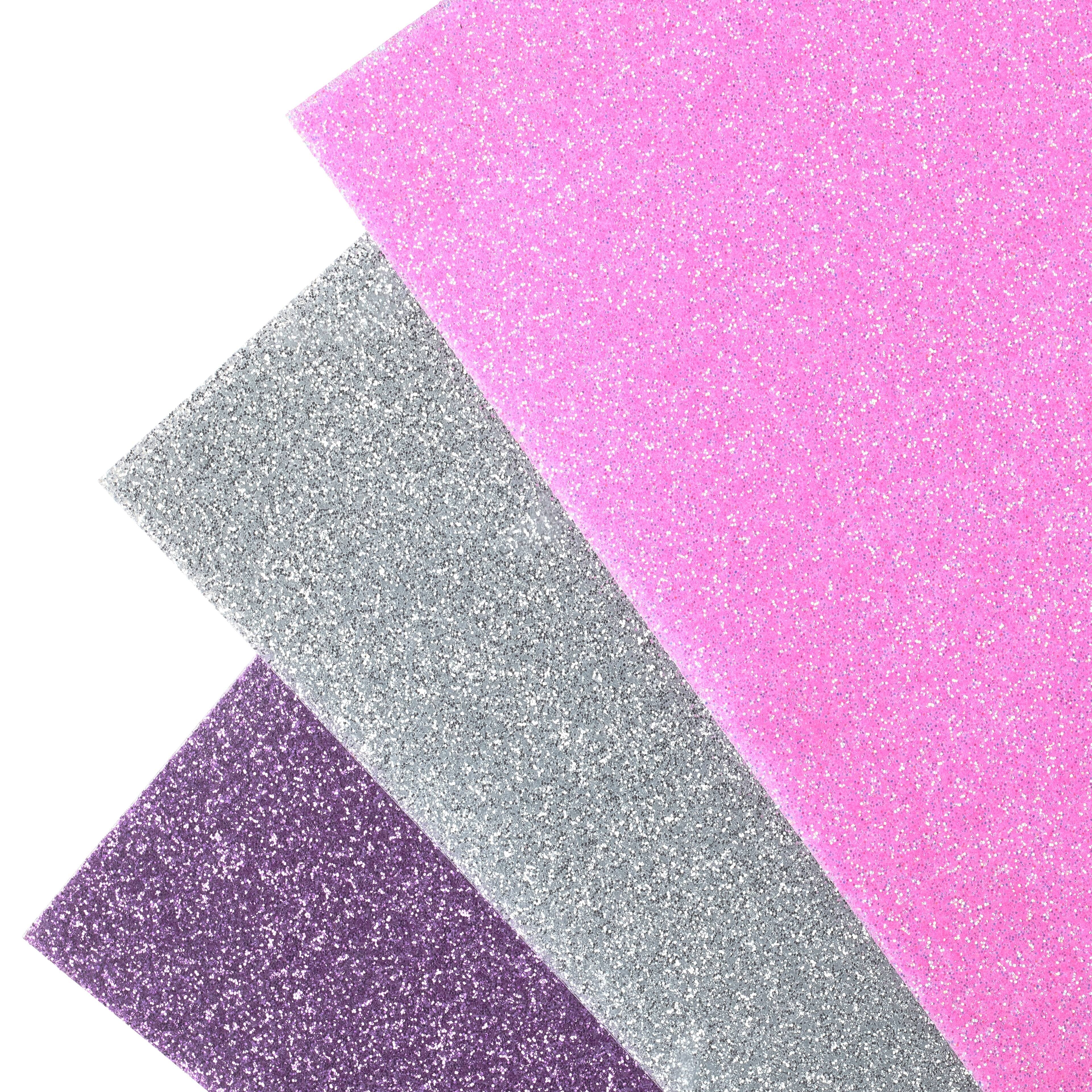 6 Packs: 3 ct. (18 total) Cricut® Glitter Iron-On™ Princess Sampler