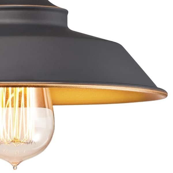 Iron Hill 3-Light Oil Rubbed Bronze Wall Mount Bath Light