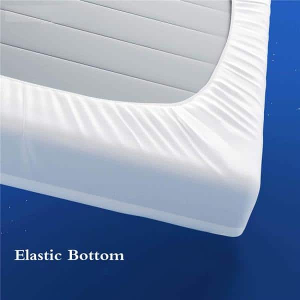 2 in. Queen Size 300-Thread Count 100% Egyptian Cotton Hypoallergenic Down Alternative Mattress Topper