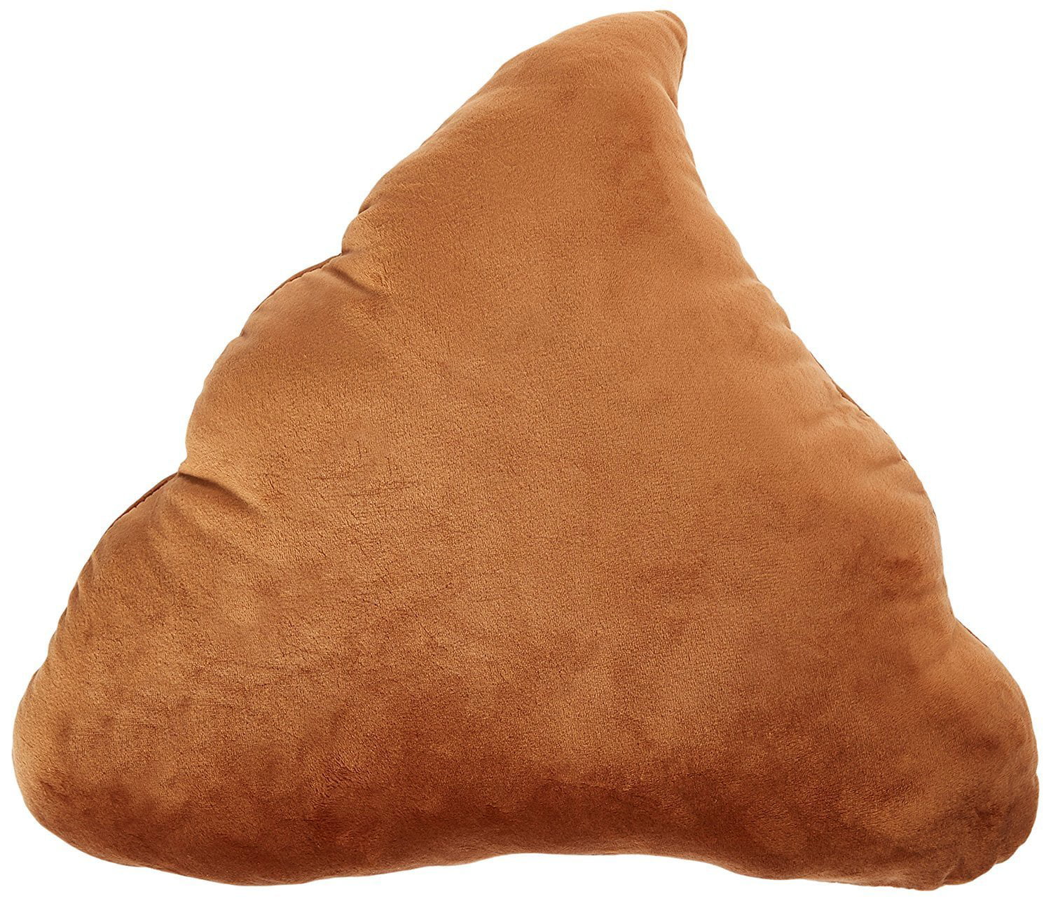 Pile of Poo Emoji Throw Pillow - Poop Face Stuffed Plush Toy - Smiley Plushie