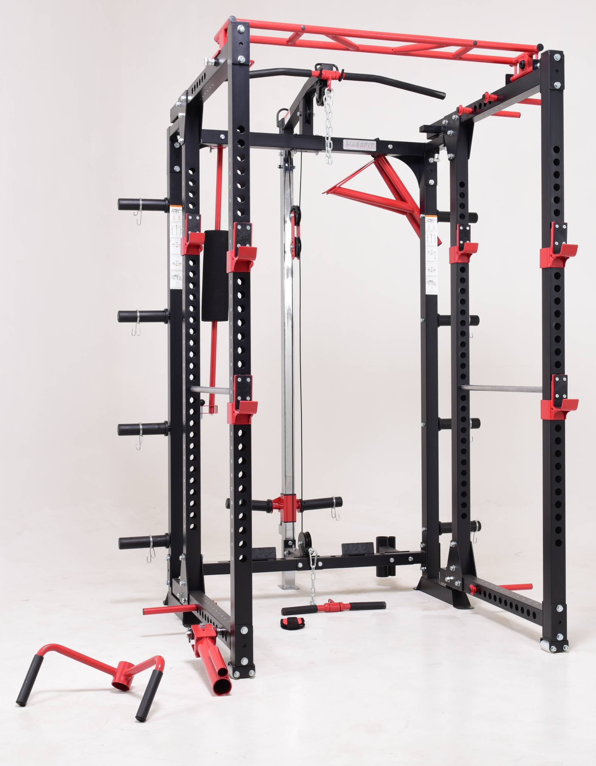 French Fitness Folding Cable Power Rack / Cage (New)