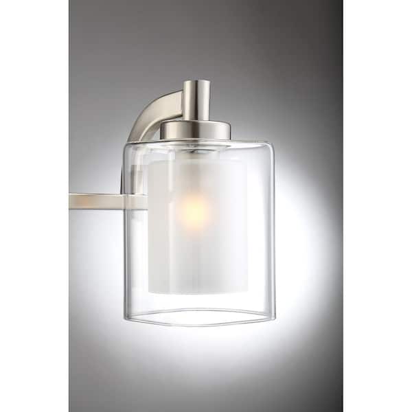 Kolt 5-Light Brushed Nickel Vanity Light