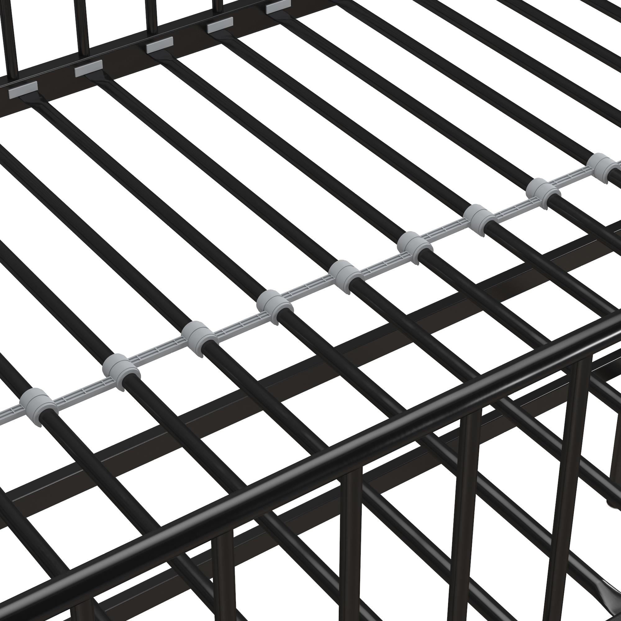 Better Homes & Gardens Kelsey Twin Metal Loft Bed, Black