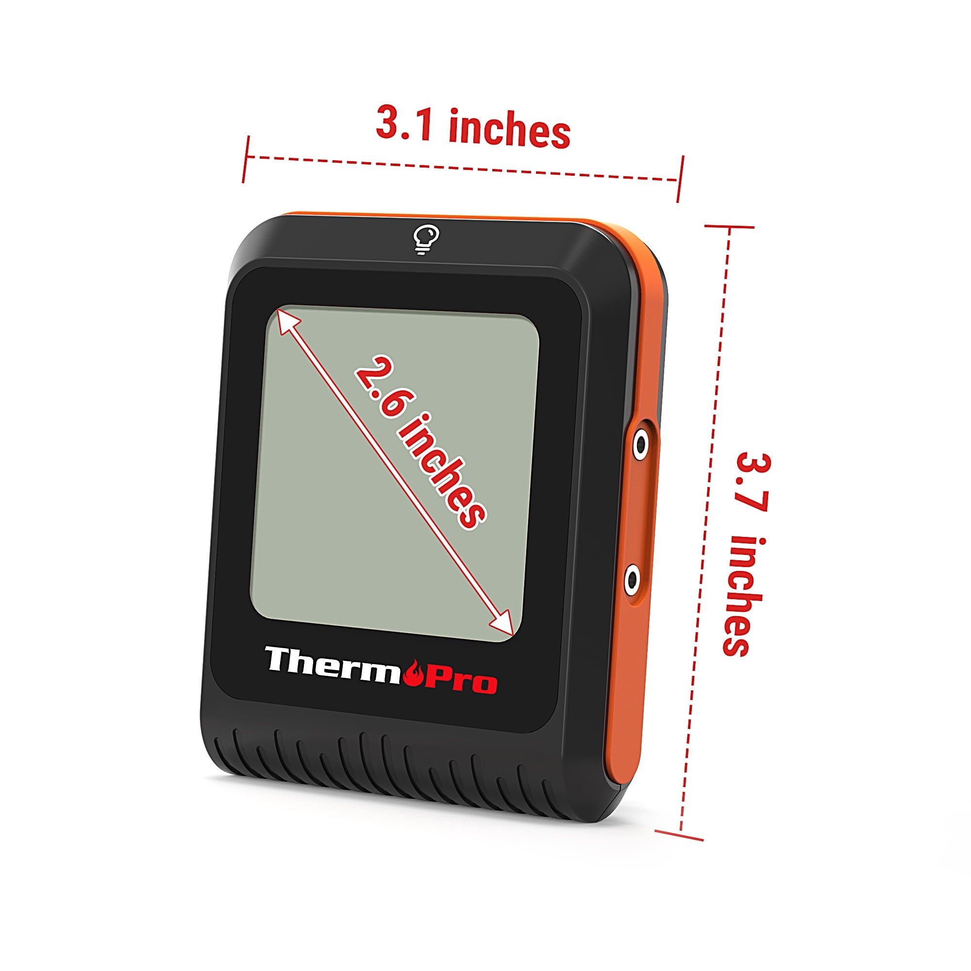 TThermoPro TP920w 500FT Wireless Bluetooth Meat Thermometer with Dual Temperature Probe Smart Digital Cooking BBQ Thermometer for Grilling Oven Food Smoker Thermometer, Rechargeable