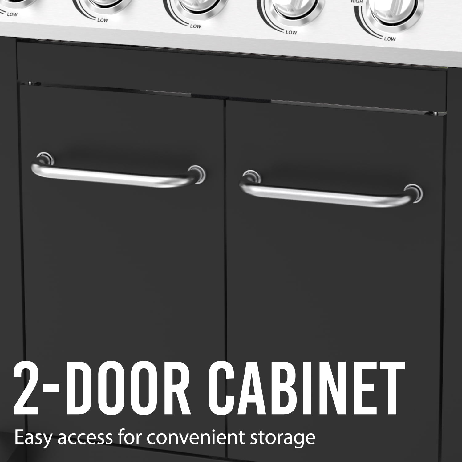 Expert Grill 5 Burner Propane Gas Grill with Side Burner