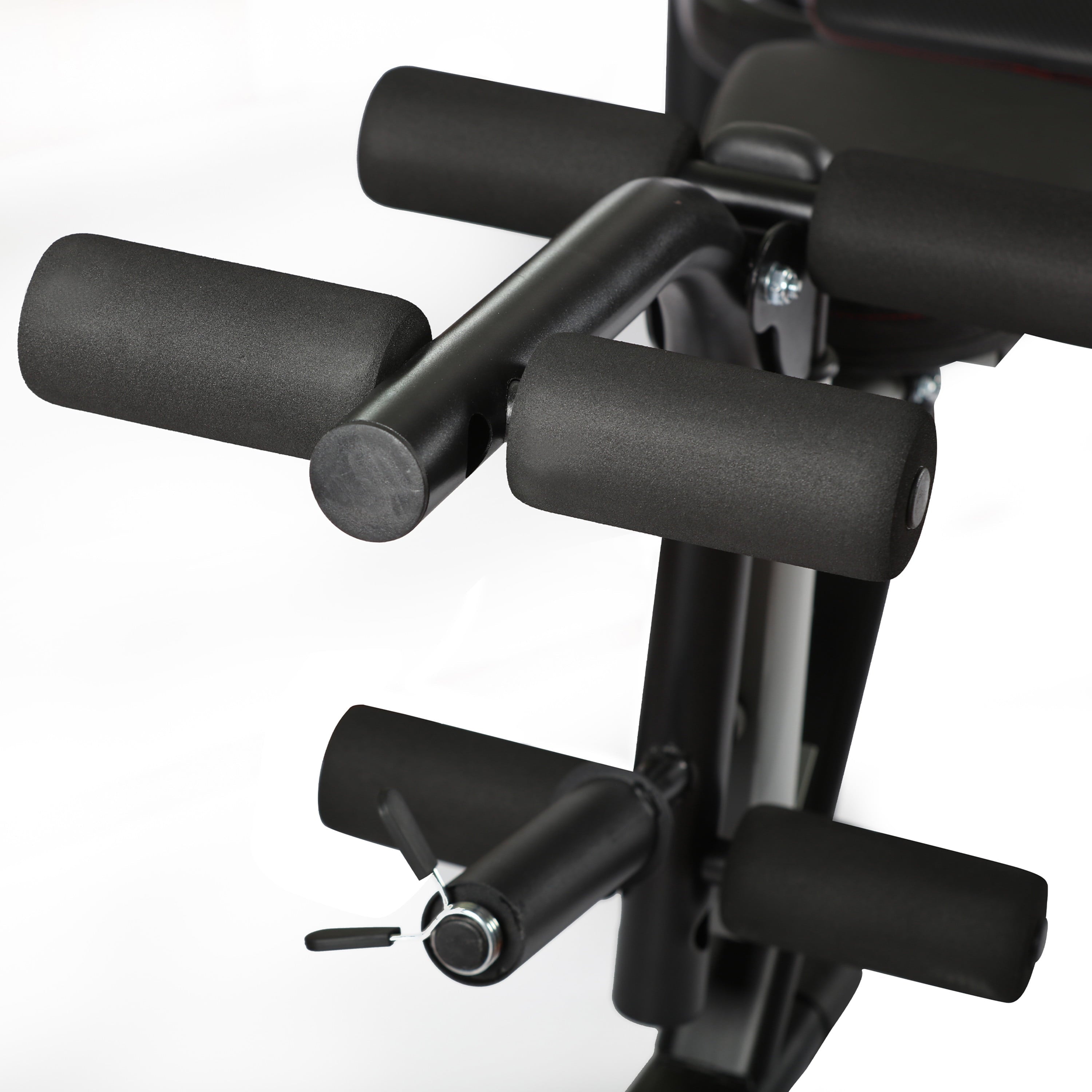 PRCTZ Adjustable Weight Bench with Olympic Squat Rack, Arm and Leg Developer with Preacher Pad, 620 lb. Weight Limit for Bench, 1000 lb. Weight Limit for Olympic Squat Rack