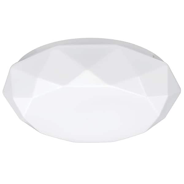 16 in. Diamond Shape Entryway Light LED Flush Mount Ceiling Light 1450 Lumens 3000K 4000K 5000K Dimmable Closet Light