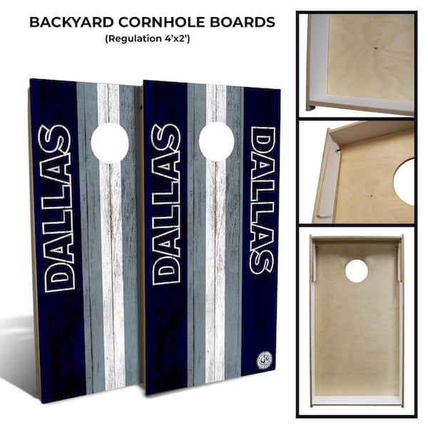 Dallas Football Cornhole Board Set (Includes 8 Bags)