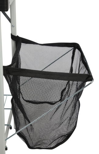 Ozark Trail Camping Table, Silver, 39 L in x 19.7 W in x 76 H in