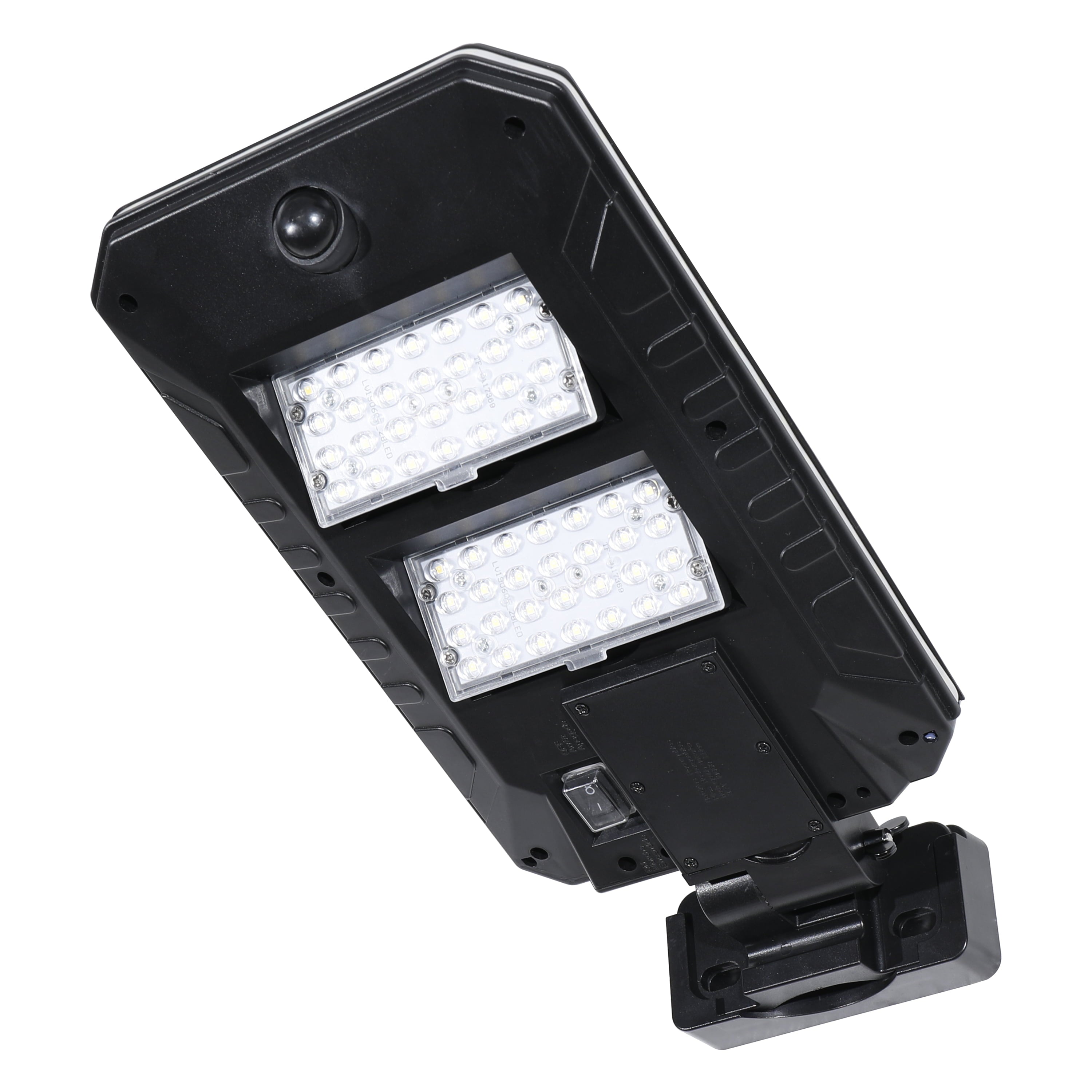 Hyper Tough 1000 Lumen LED Solar Street Light with Standby Lighting Mode Light Band