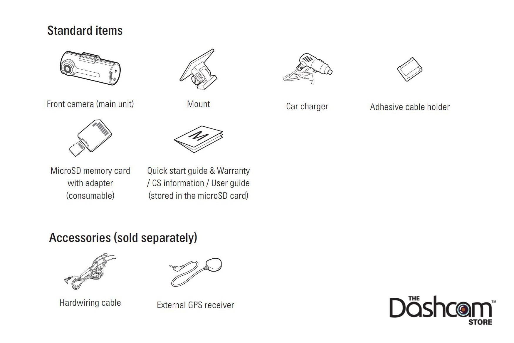 THINKWARE F70 Full HD 1080p Dash Cam with Wide Dynamic Range