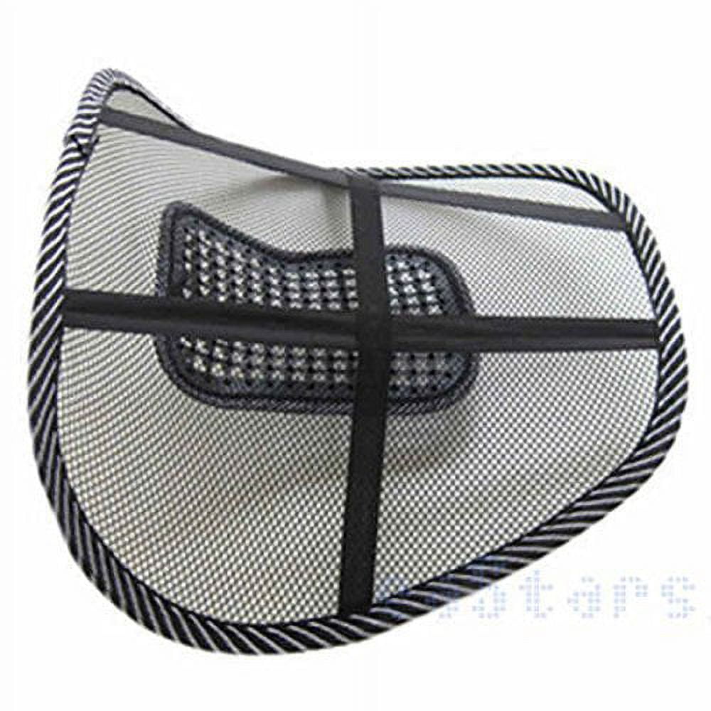 NEW Car Seat Office Chair Back Lumbar Massage Mesh Ventilate Cushion Support Pad Mat