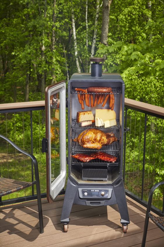 Pit Boss Copperhead 3 Series Pellet Smoker, Vertical Smoker