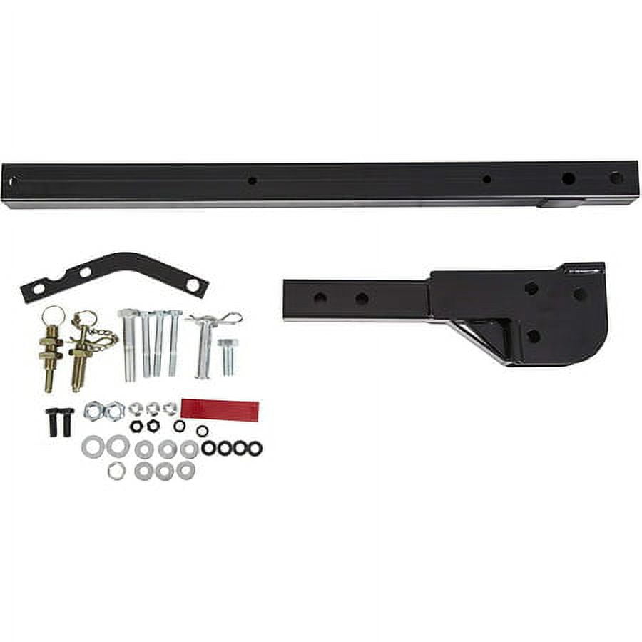 HECASA 500lbs Carrier Hitch Mounted Cargo Folding Scooter and Wheelchair Carrier Mobility Rack with Loading Ramp