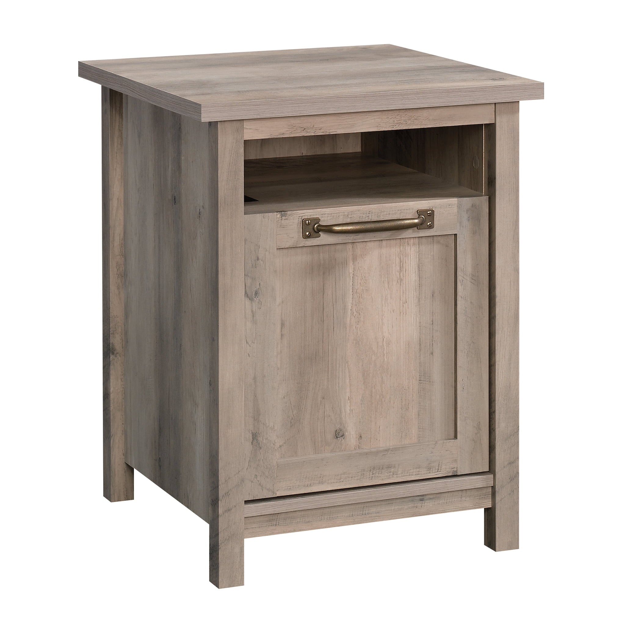 Better Homes & Gardens Modern Farmhouse USB Nightstand, Rustic Gray