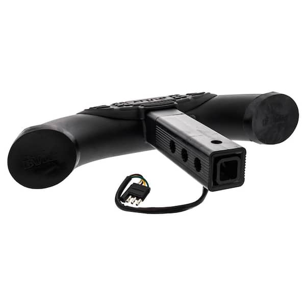 Black Bull Hitch Step with LED Brake Light