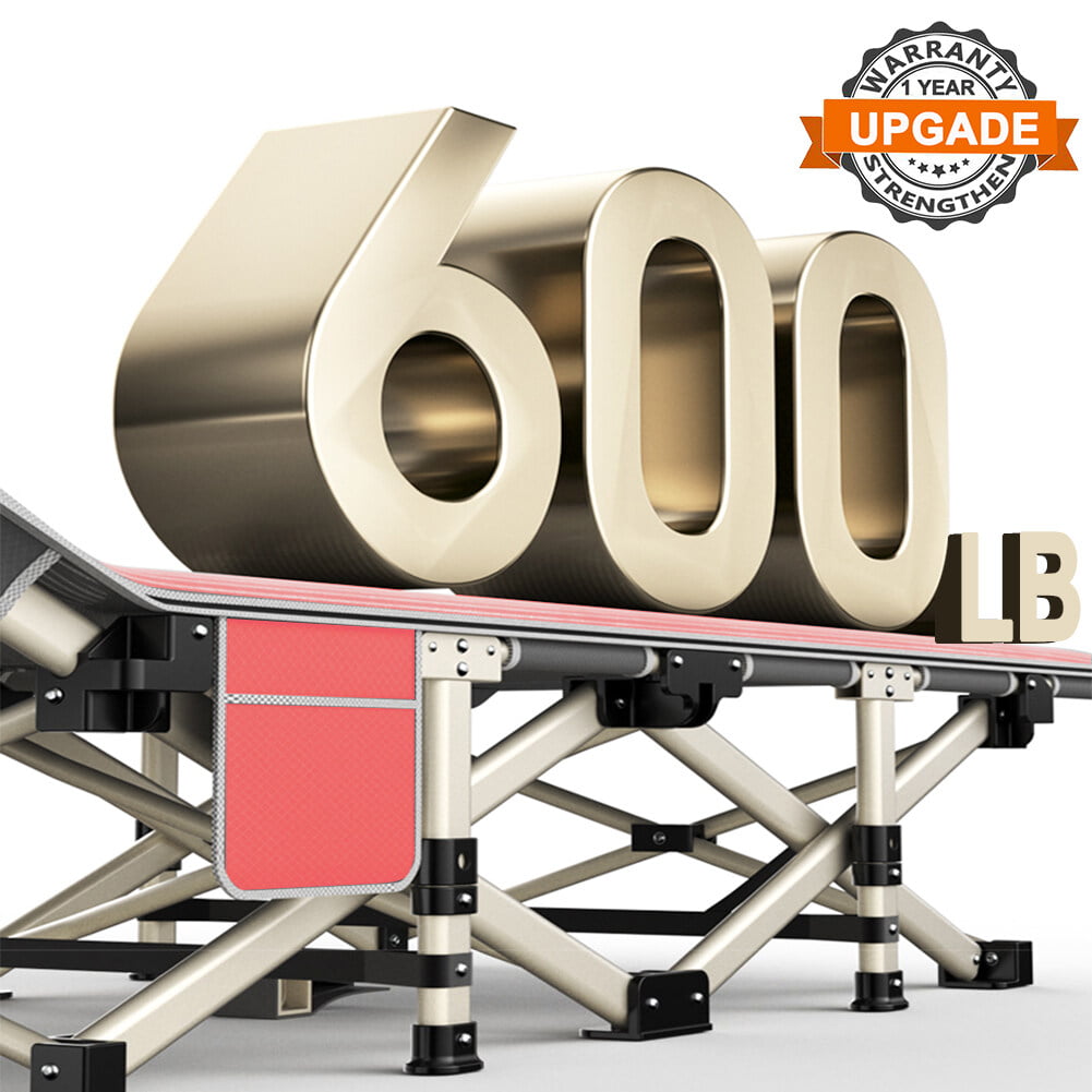 Adult Folding Camping Cot with mattress,Fold cots ,Portable Sleeping Bed