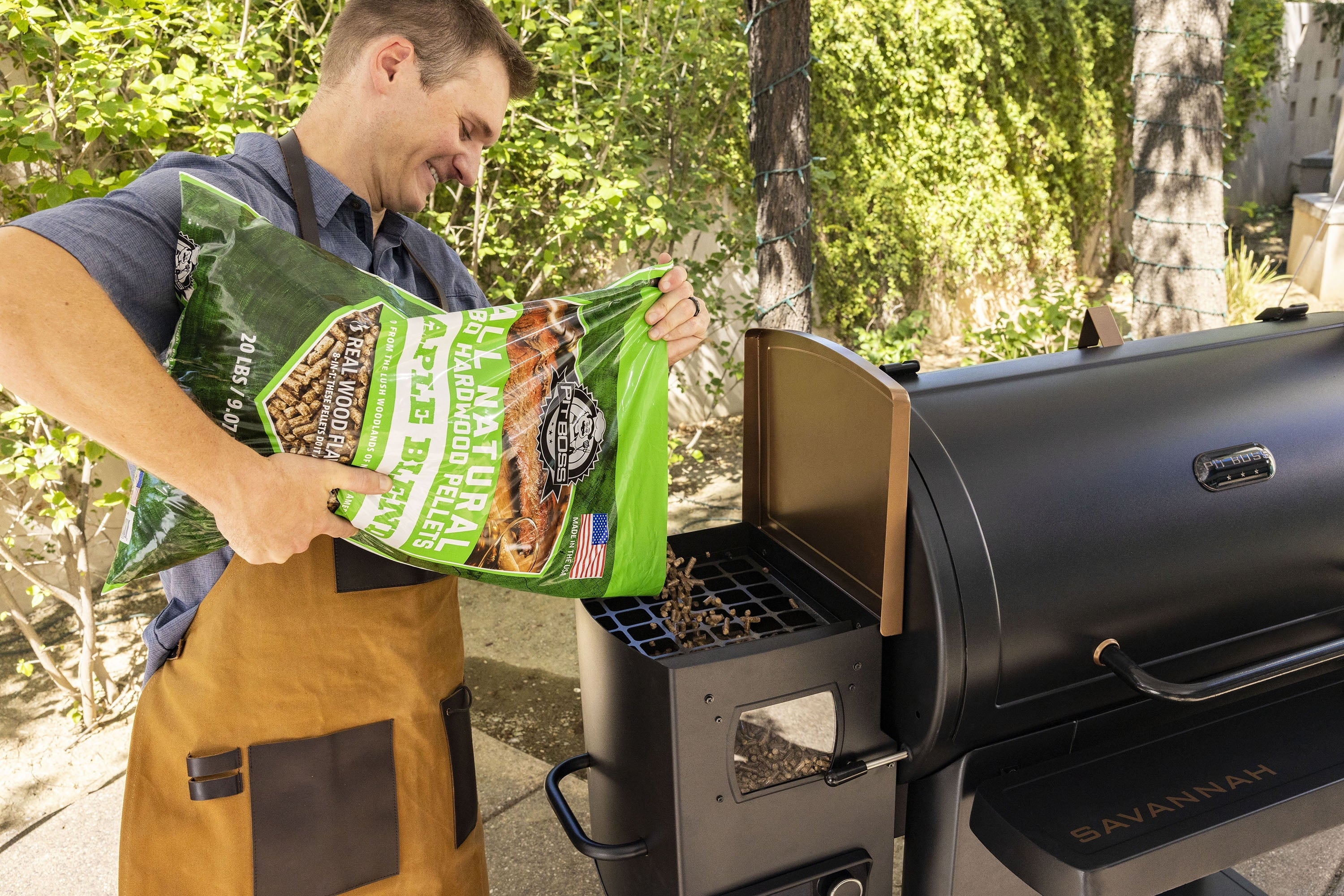 Pit Boss 100% All-Natural Hardwood Maple Blend BBQ Grilling Pellets, 20 Pound Bag