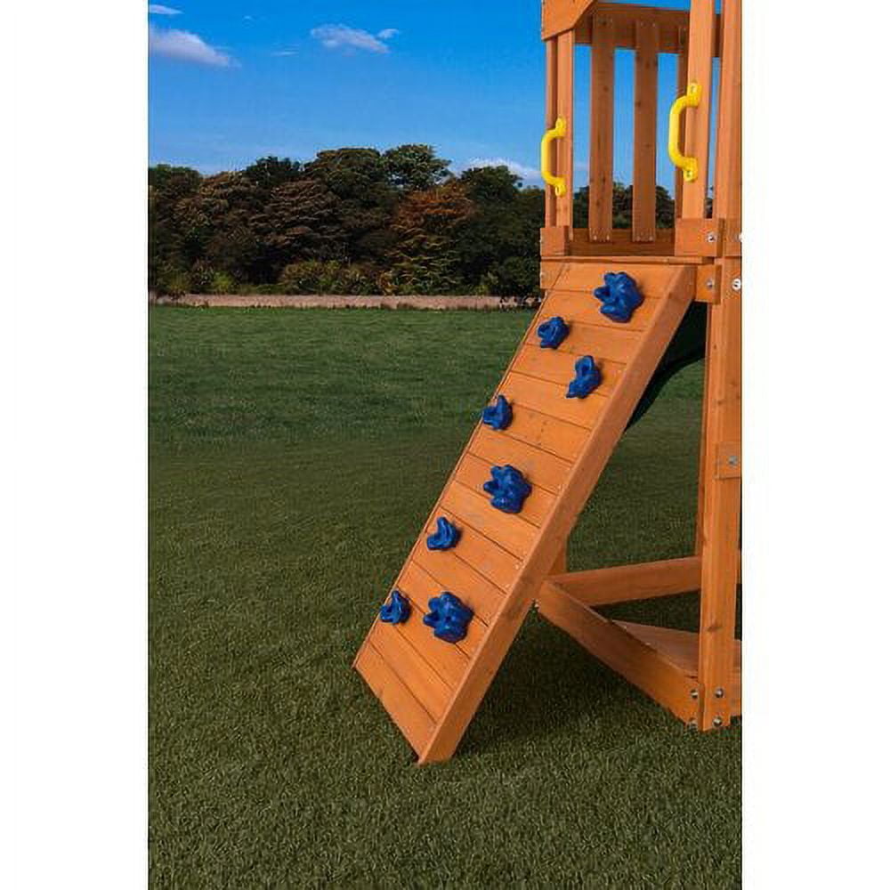 Creative Cedar Designs Playset Climbing Rocks (set of 4)- Red