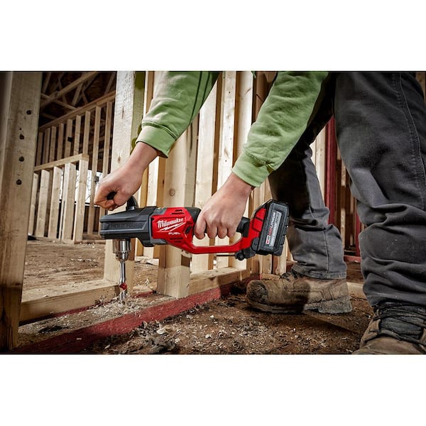 M18 FUEL GEN II 18V Lithium-Ion Brushless Cordless 1/2 in. Hole Hawg Right Angle Drill (Tool-Only)