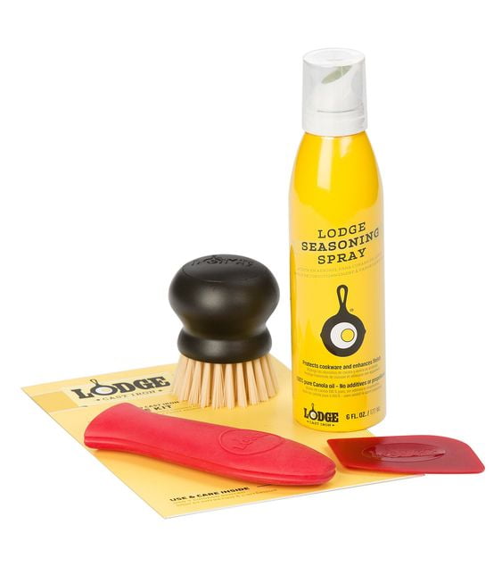Lodge Cast Iron Seasoned Cast Iron Care Kit