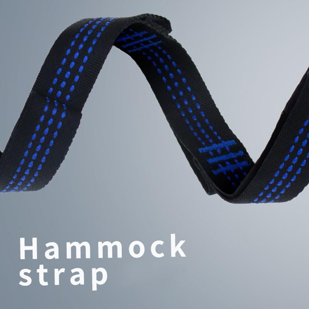 Adjustable Tree Hanging Hammock Straps Climbing Rope Aerial Hammock Hot B6S7