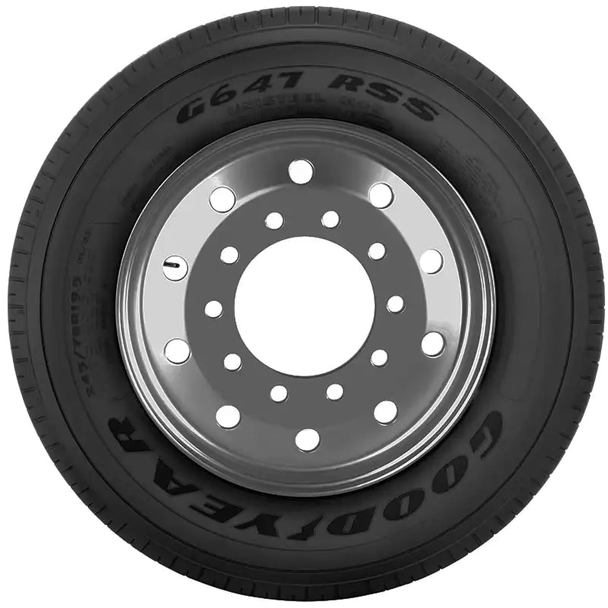 Goodyear G647 RSS Commercial Van 245/70R19.5 133L G Commercial Tire
