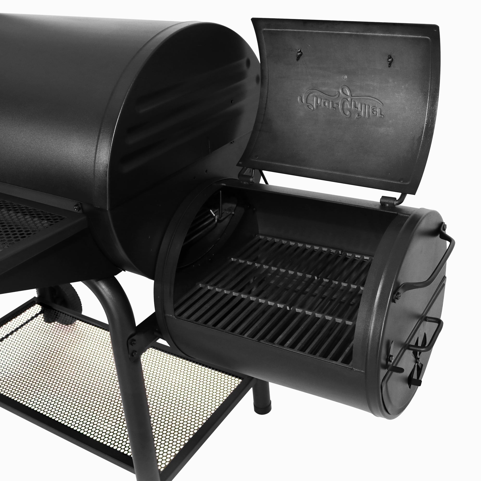 Char-Griller Smokin’ Outlaw Charcoal Grill and Offset Smoker