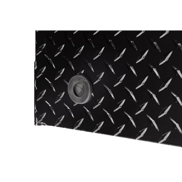 62.5 in. Gloss Black Aluminum Compact Truck Tool Box