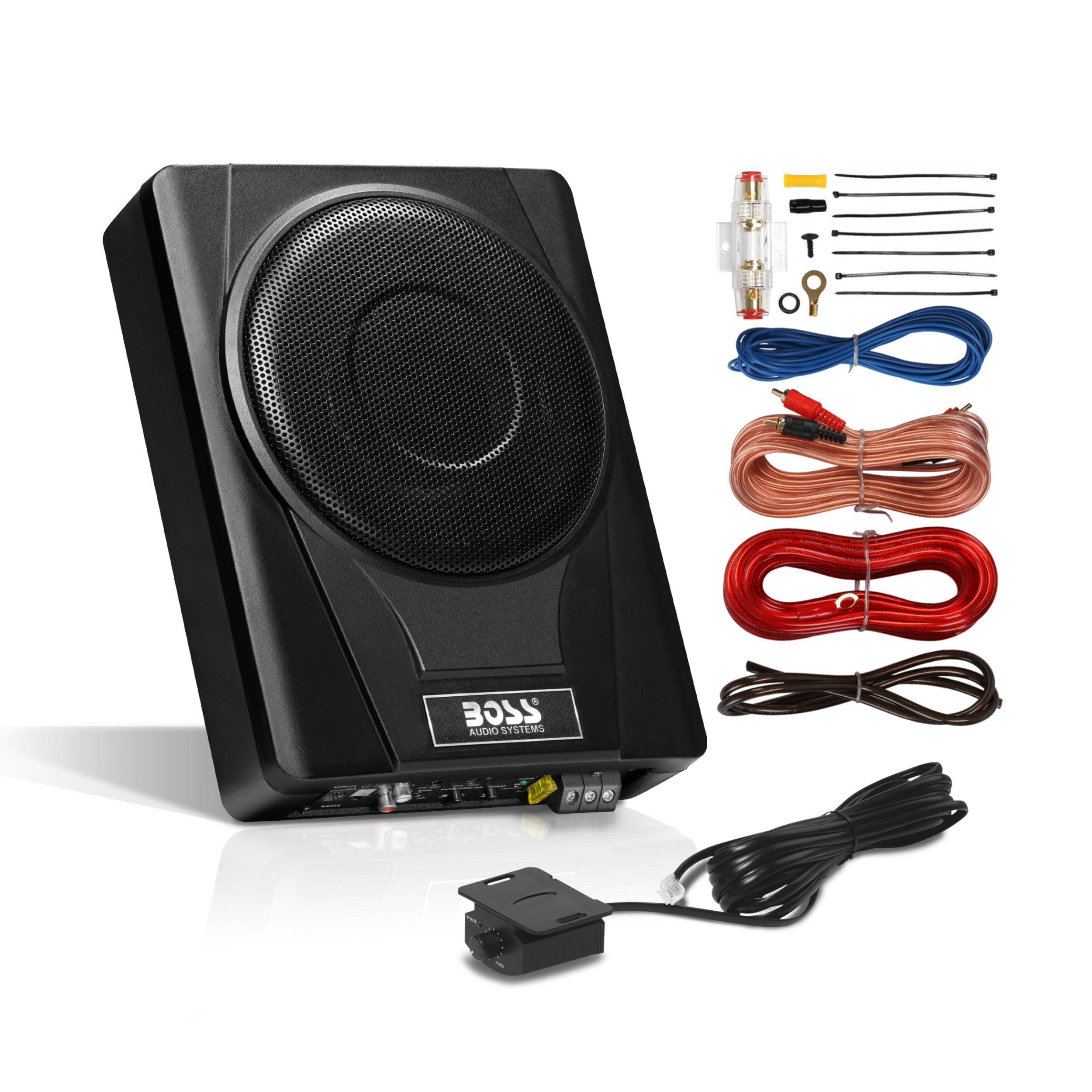 BOSS Audio Systems BASS8K 8” Powered Car Subwoofer | Certified Refurbished