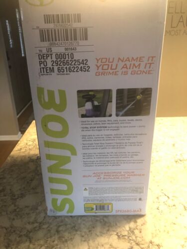 NEWSun Joe SPX2680-MAX Electric Pressure Washer, 13-Amp, 2050 PSI MAX, 1.2 GPM