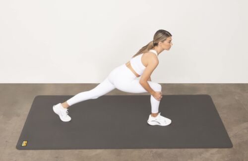 POGAMAT Premium Large Exercise Mats - 8 ft X 4 ft X 1/4" Thick Durable Workou...