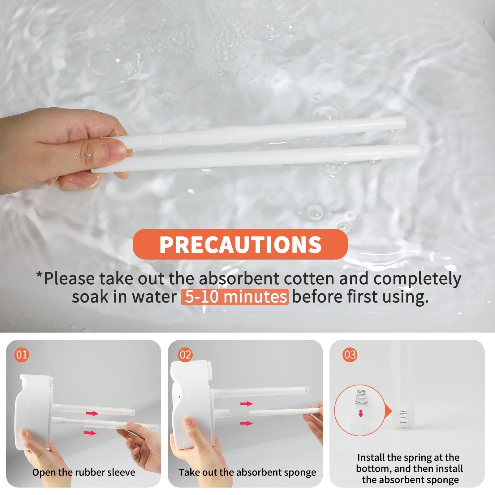 PcEoTllar Humidifier for Room,  Top Fill 2.5 L Cool Mist Quiet Ultrasonic Humidifier for Baby, Humidifiers for Bedroom Large Room (0.66 Gallon ,US 110V ),White