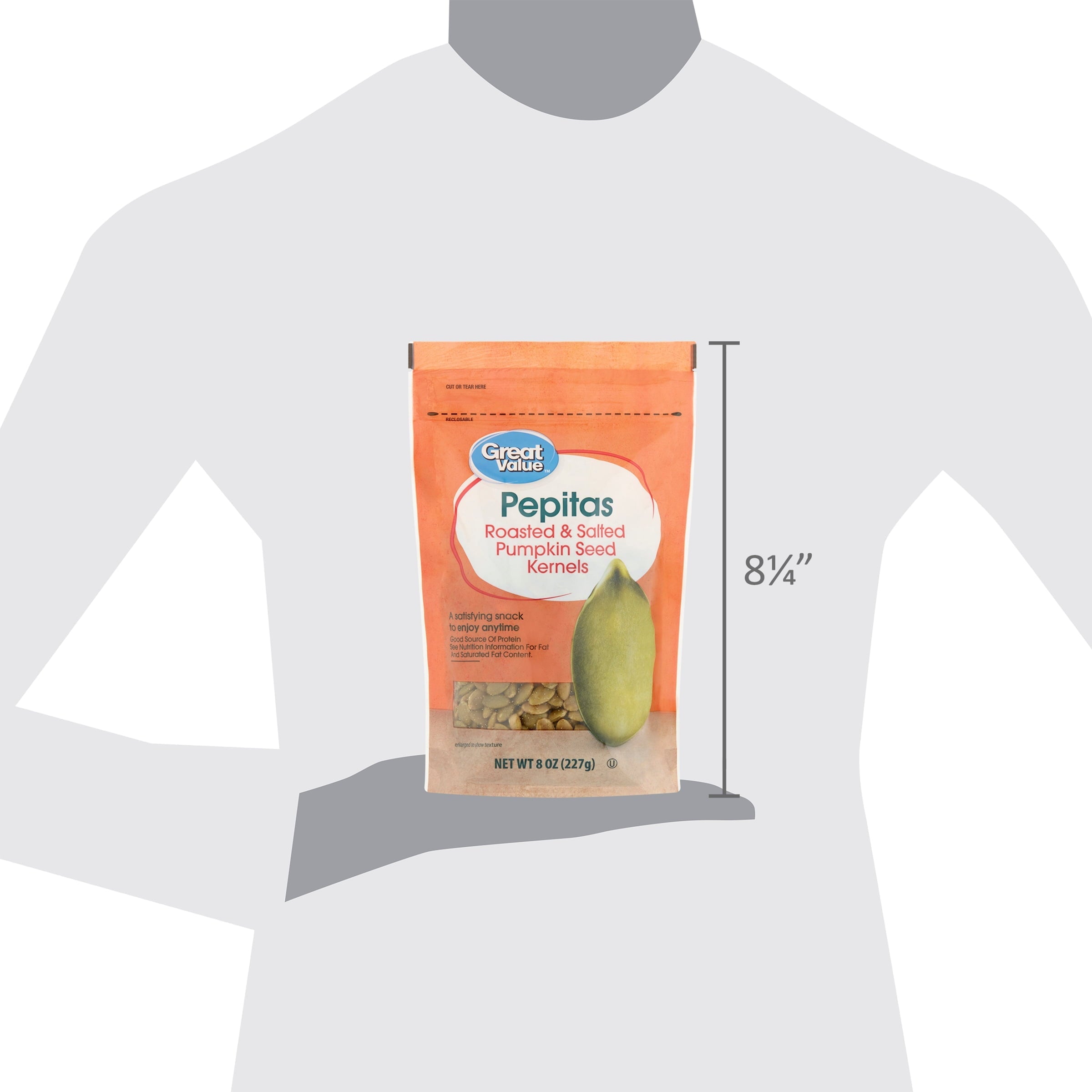 Great Value Pepitas, 8 oz