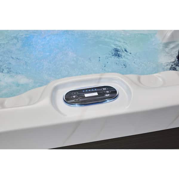 Savnannah 6-Person 52-Jet Hot Tub with Lounger