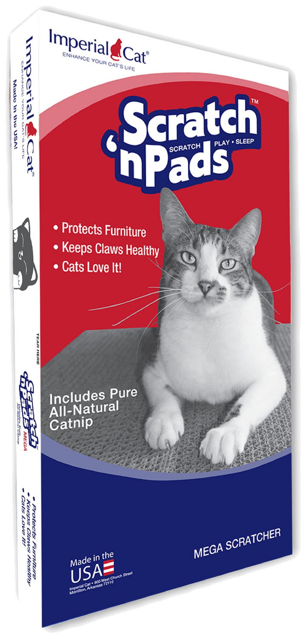 Imperial Cat Scratch 'n Pad Mega, Beige
